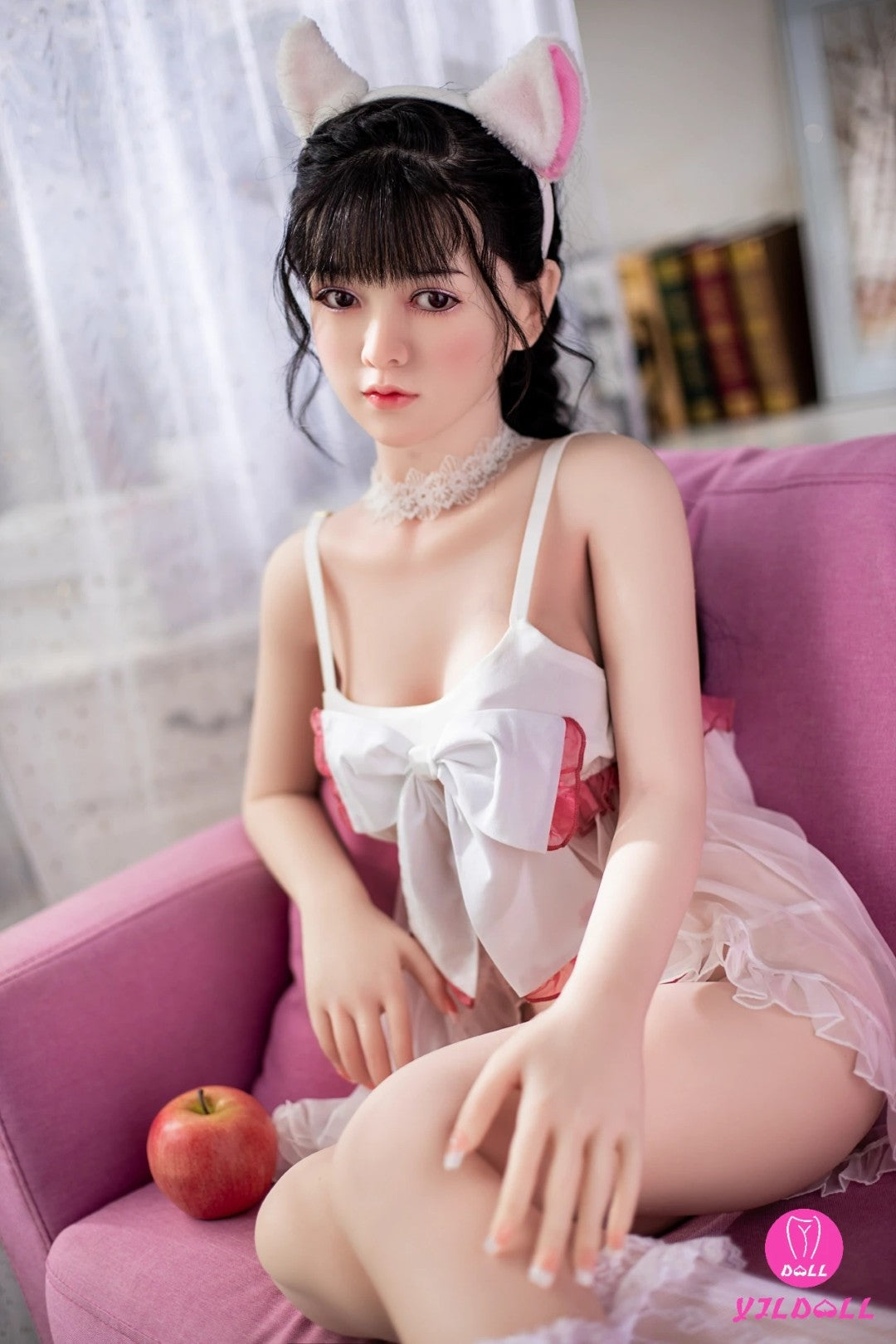 Nathalie poupée sexuelle (YJL Doll 148cm Cup # 420 TPE + Silicone)
