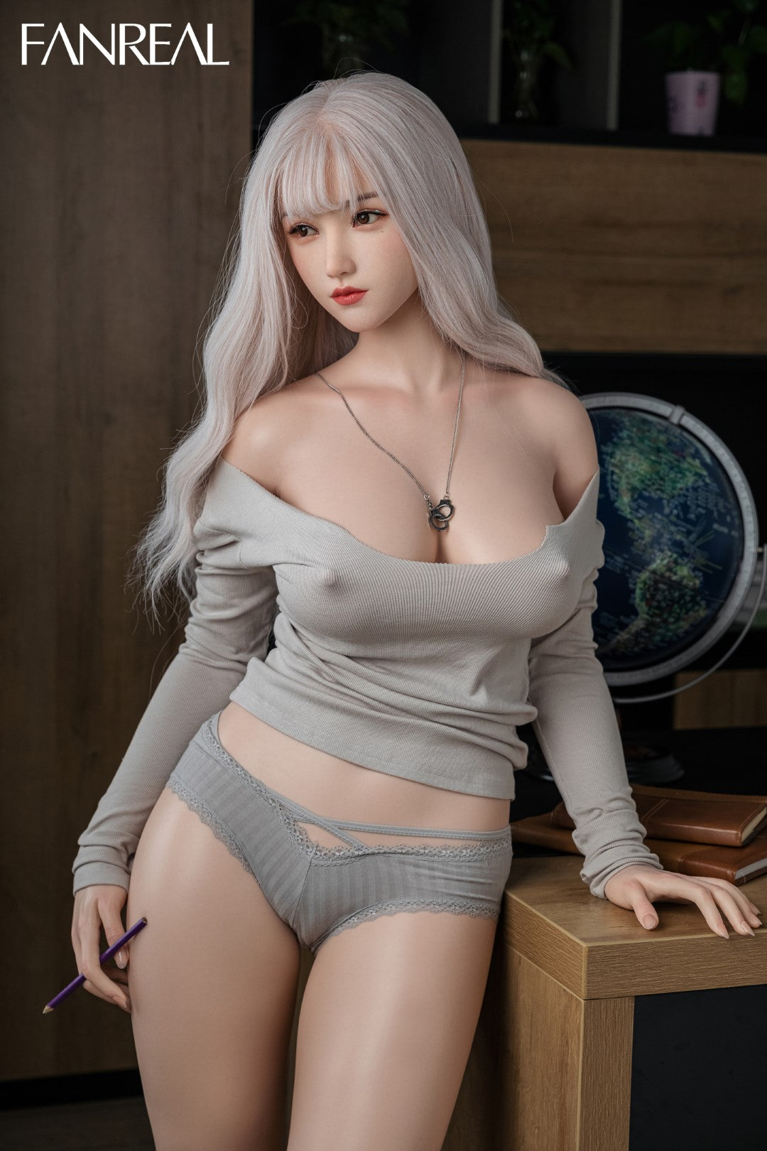 Yao poupée sexuelle (FanReal Doll 159 cm F-cup Silicone)