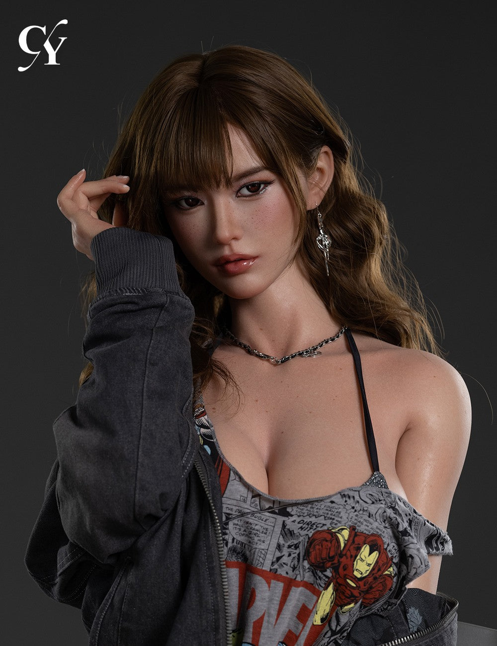 Yuki poupée sexuelle (TOP CYDOLL 168cm f-kupa tpe + silicone)