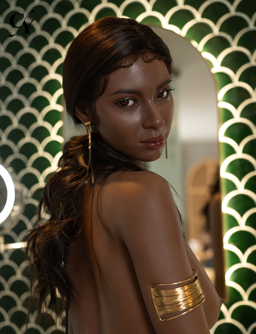 Zaria poupée sexuelle (TOP CYDOLL 170 cm bonnet C TPE+Silicone)