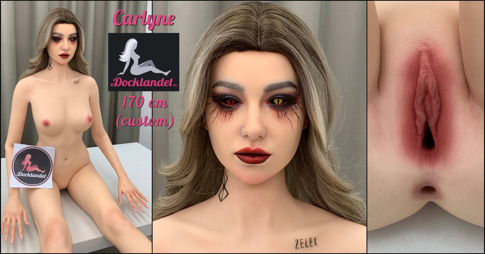 Lilith poupée sexuelle (Zelex 175 cm E-Cup GE45-S Silicone)
