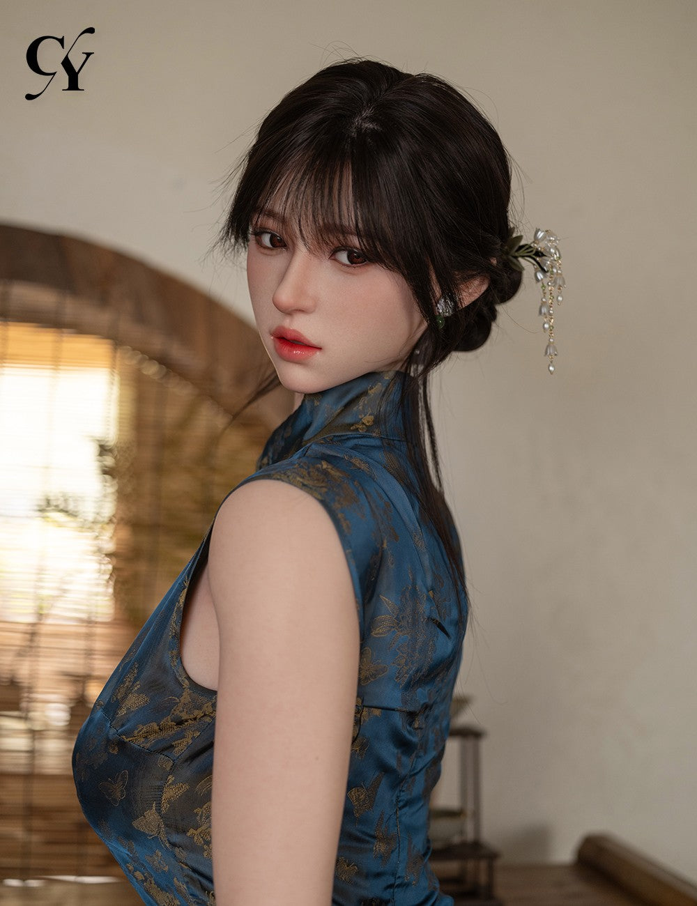 Zhimin poupée sexuelle (TOP CYDOLL 168cm f-kupa tpe + silicone)