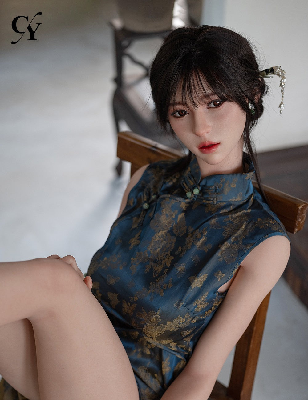 Zhimin poupée sexuelle (TOP CYDOLL 168cm f-kupa tpe + silicone)