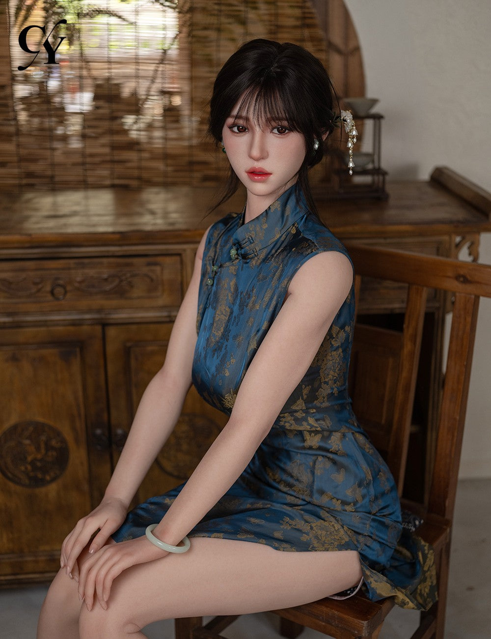 Zhimin poupée sexuelle (TOP CYDOLL 168cm f-kupa tpe + silicone)