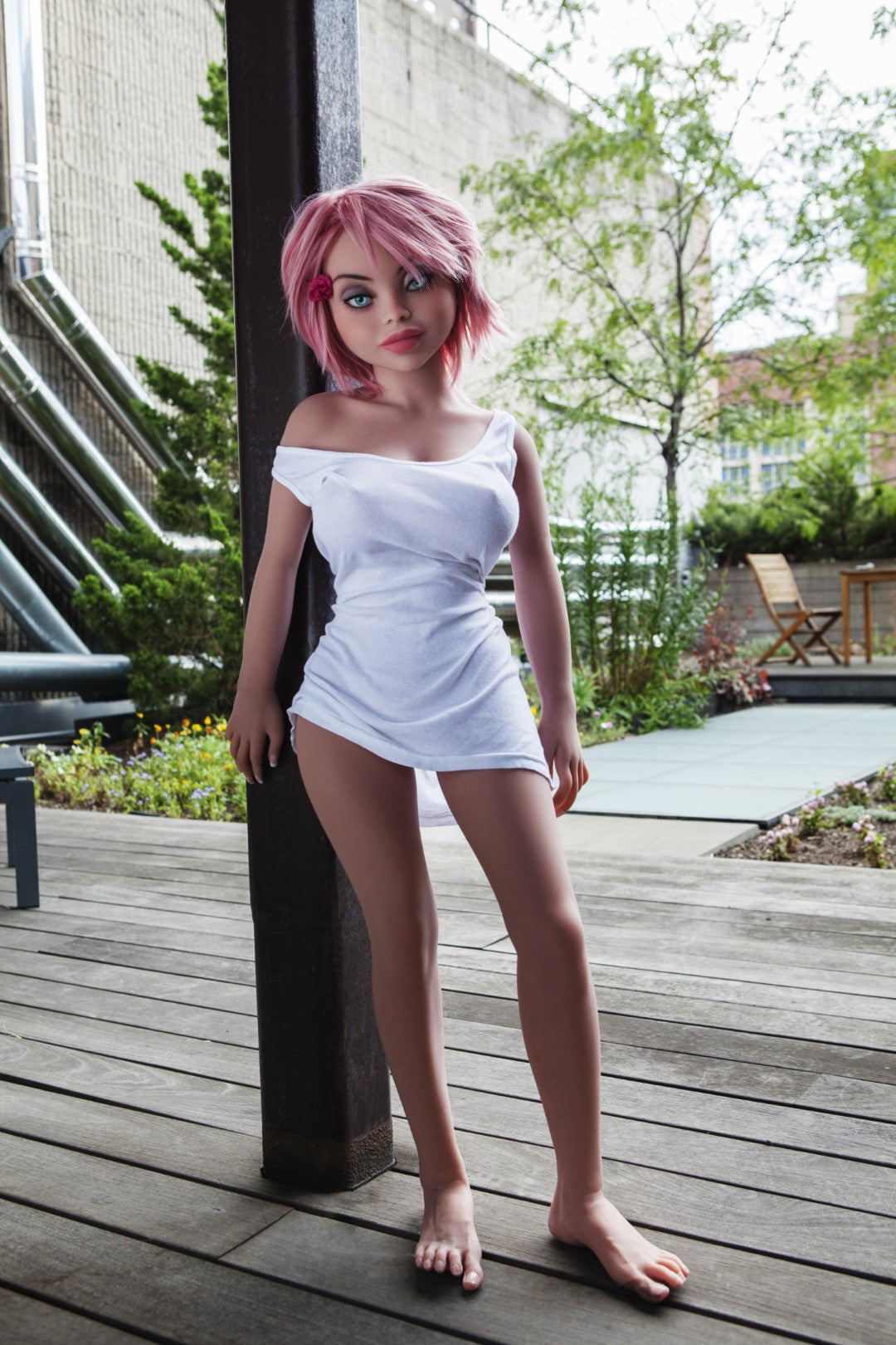 Agna poupée sexuelle (WM-Doll 118cm e-cup # 77 tPE)