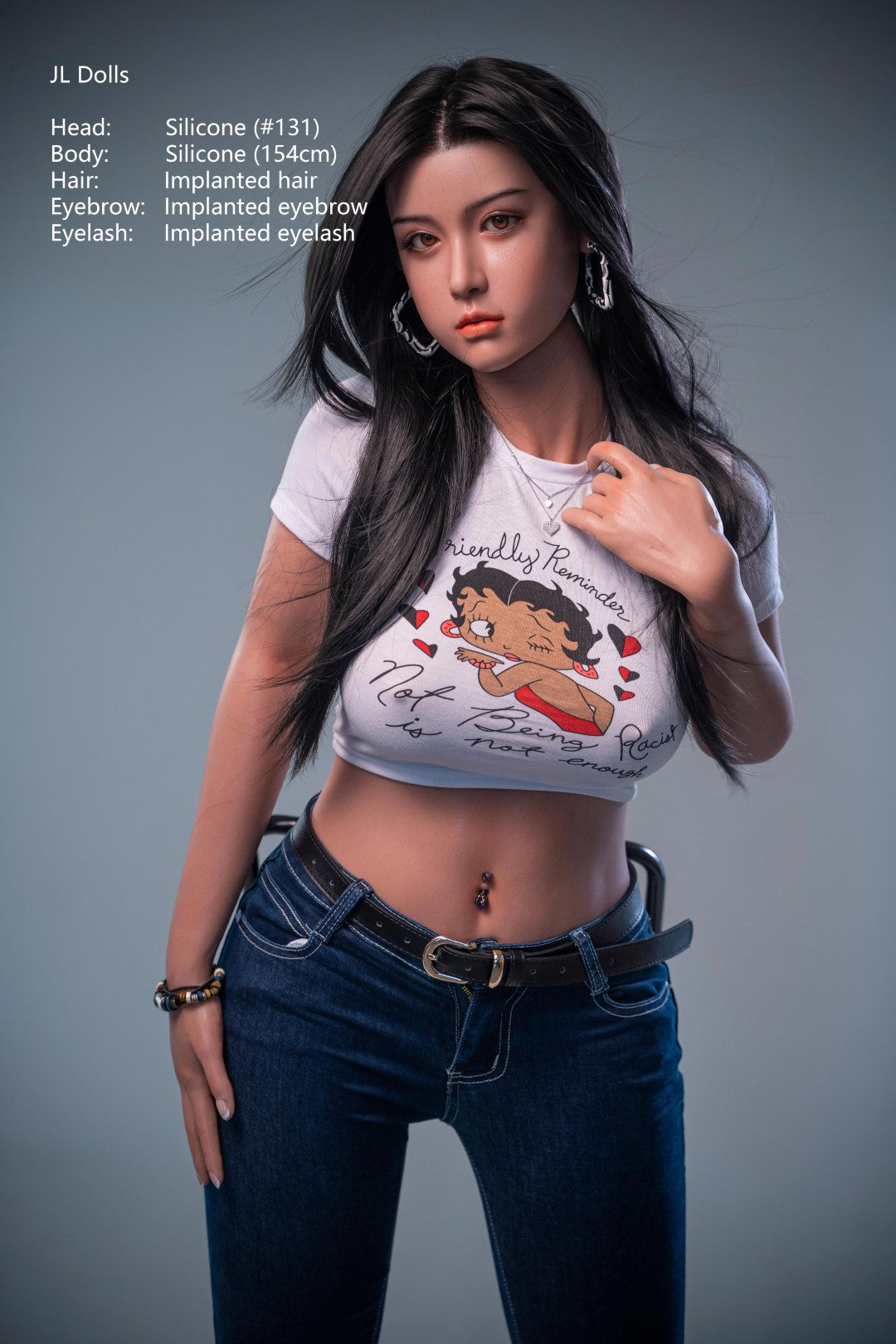 Rosie poupée sexuelle (Jarliet 154 cm (C-Cup Silicone)