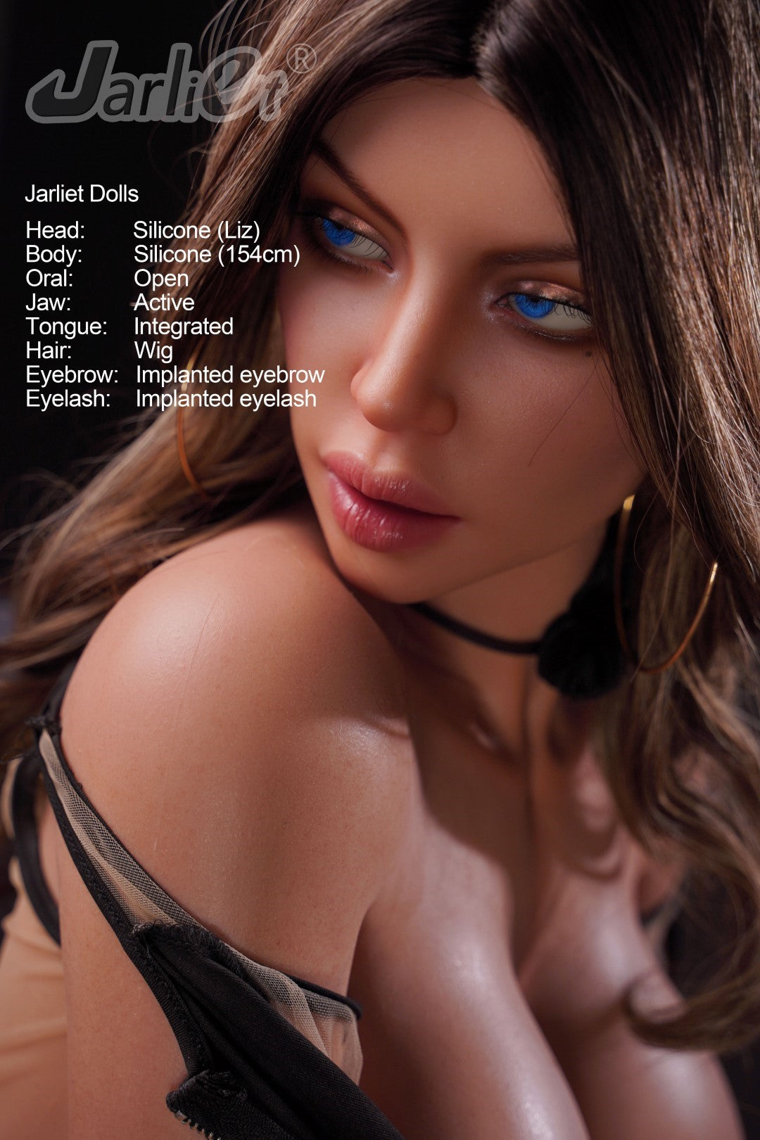 Liz poupée sexuelle (Jarliet 154 cm Silicone C-Cup)
