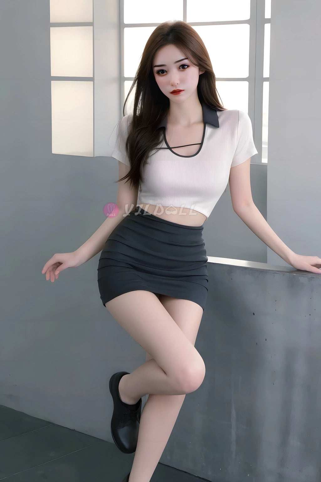Wei Ling poupée sexuelle (YJL Doll 155 cm C-Cup # 879 Silicone)
