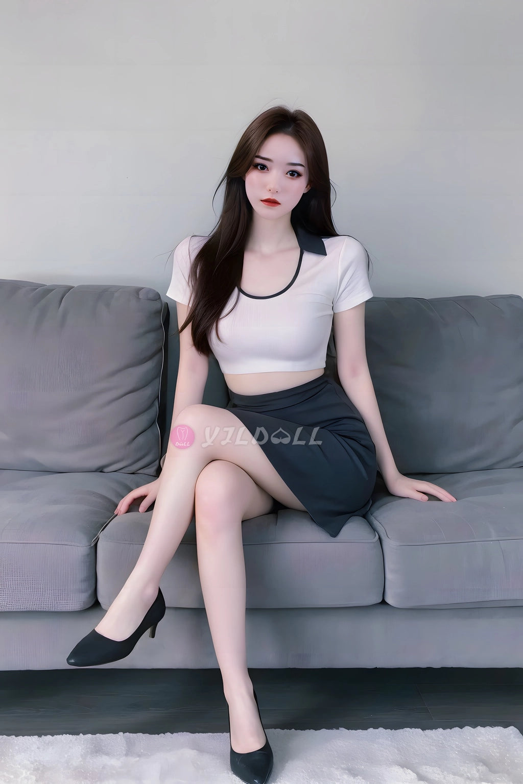 Wei Ling poupée sexuelle (YJL Doll 155 cm C-Cup # 879 Silicone)