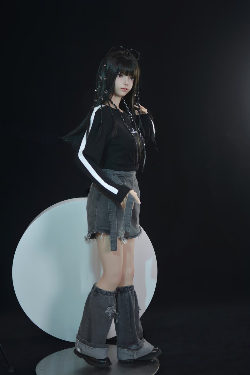 Xiaolu poupée sexuelle (FUDoll 150 cm bonnet B en silicone)