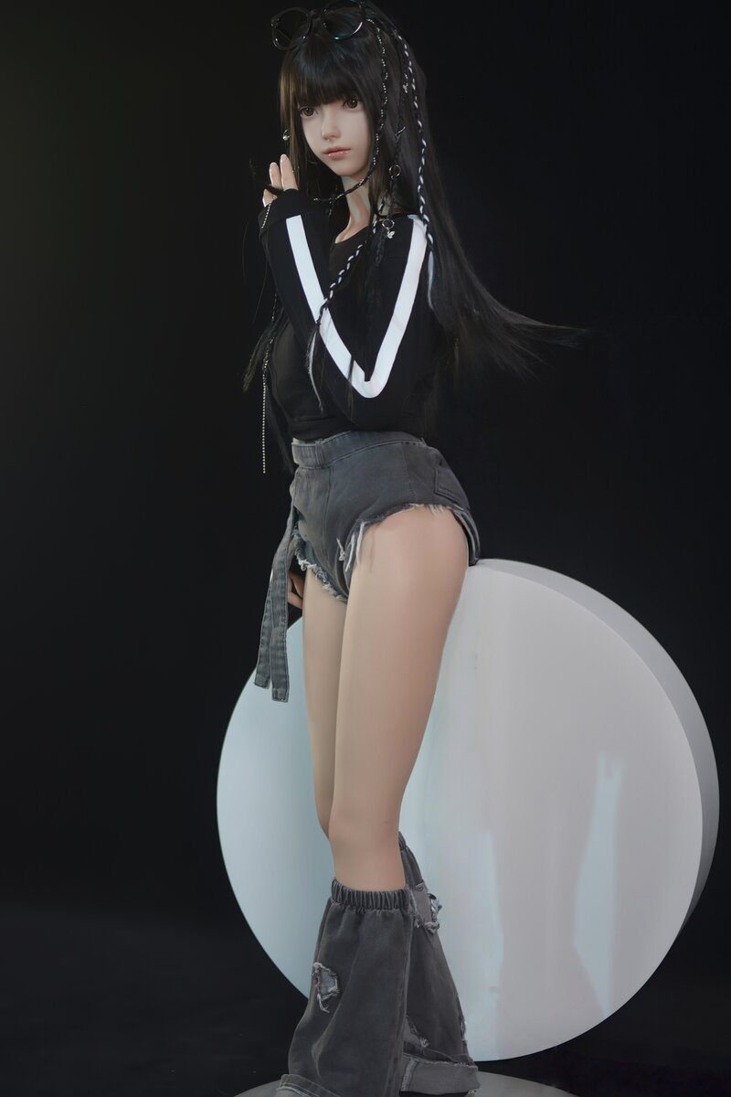 Xiaolu poupée sexuelle (FUDoll 150 cm bonnet B en silicone)