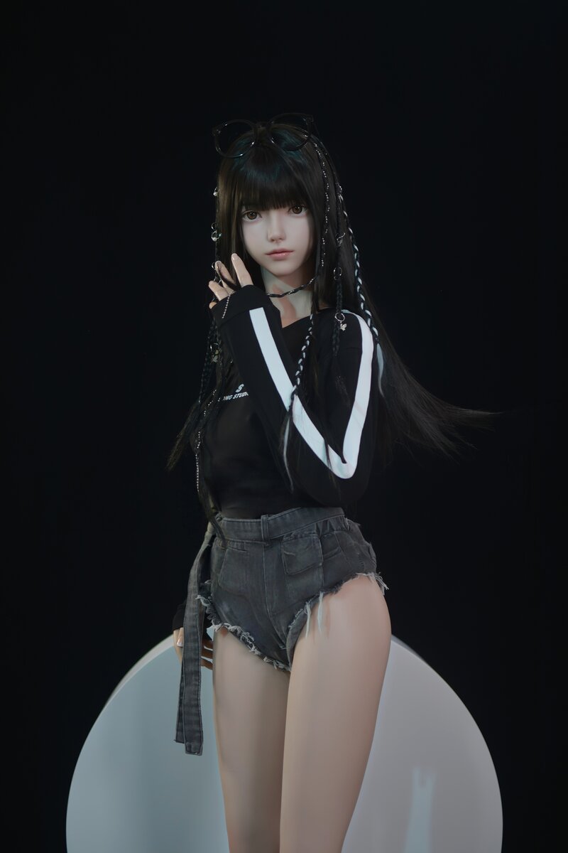 Xiaolu poupée sexuelle (FUDoll 150 cm bonnet B en silicone)