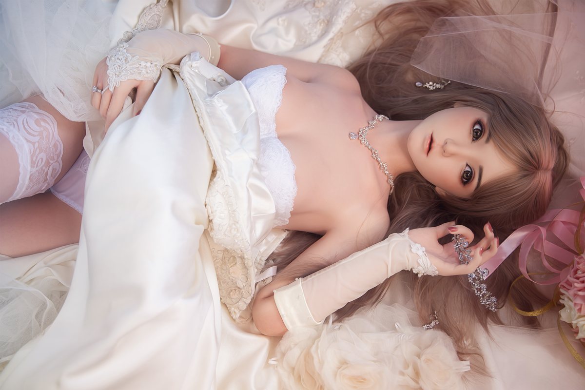 Kekkon poupée sexuelle (FUDoll 150 cm Bonnet B #19 Silicone)
