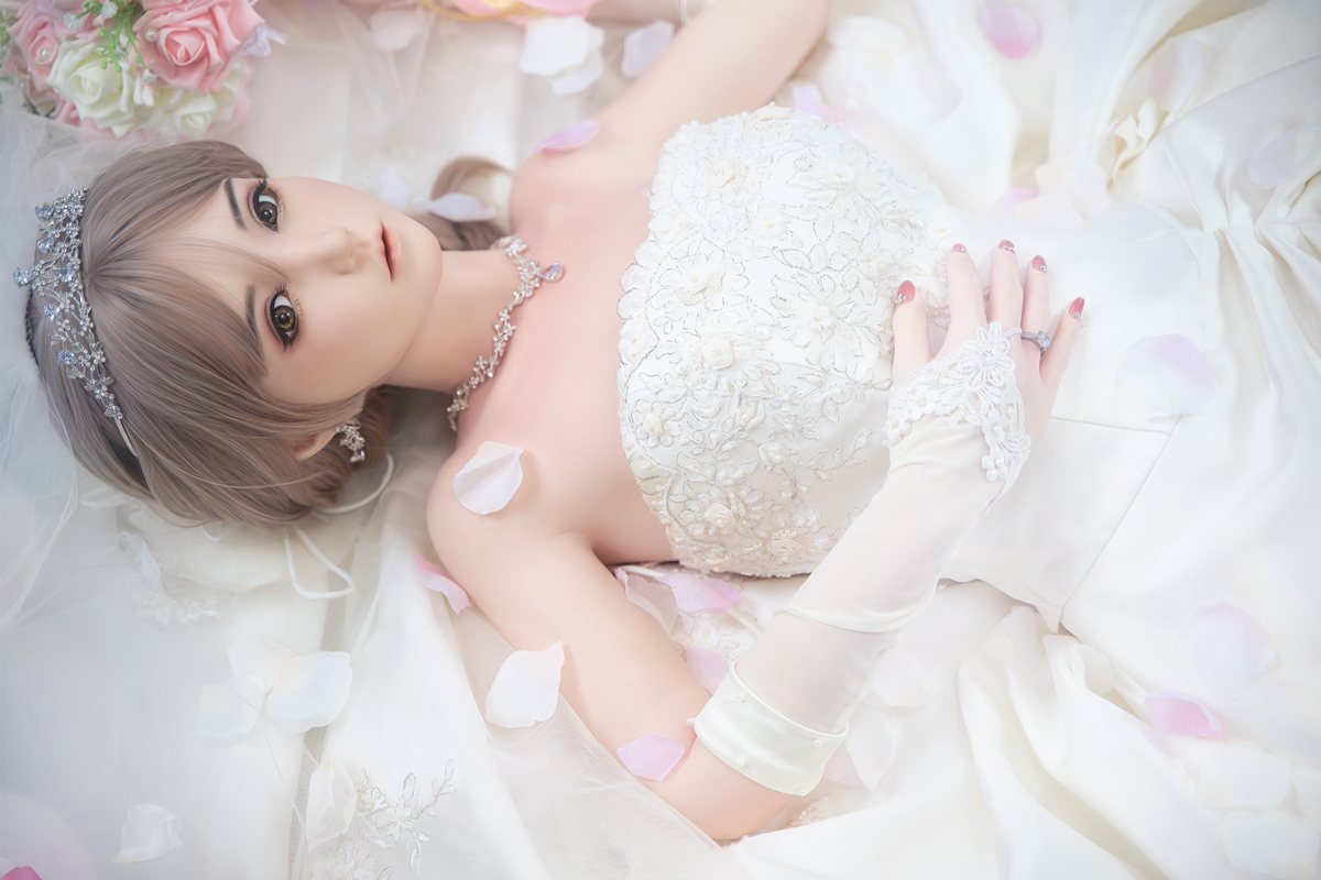 Kekkon poupée sexuelle (FUDoll 150 cm Bonnet B #19 Silicone)