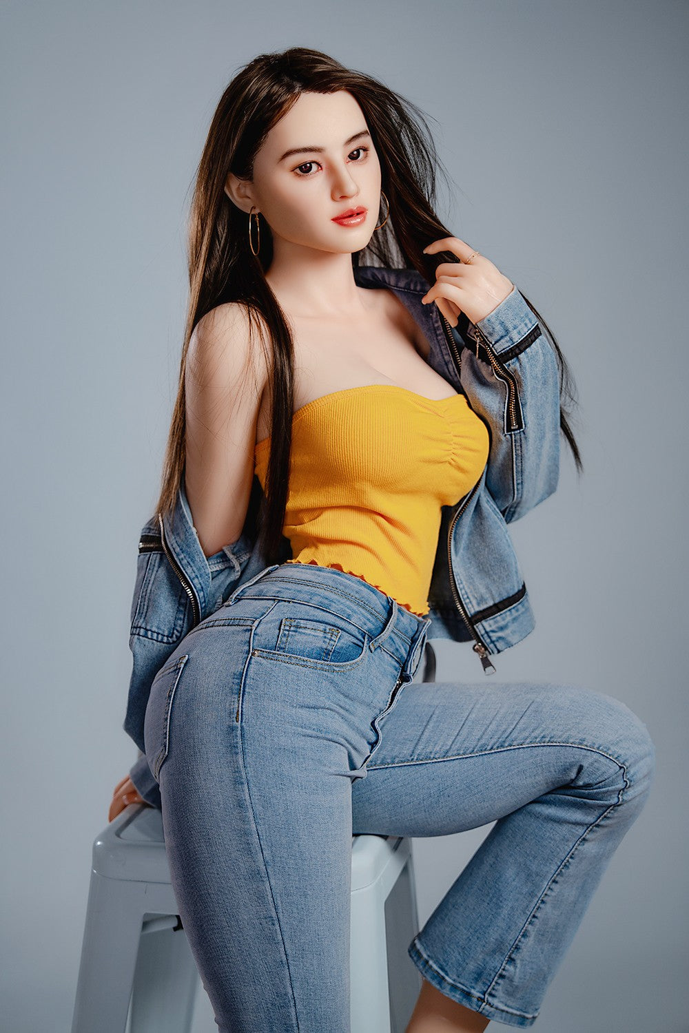 Cristal poupée sexuelle (HRDoll 165cm Cup # R13 Silicone)