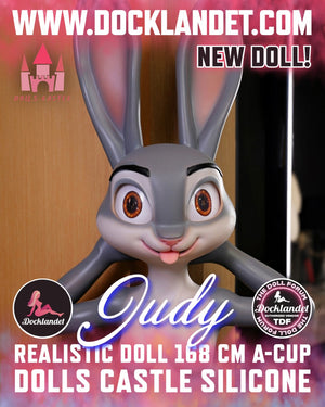 Judy the Rabbit Sexdocka (Dolls Castle 168cm A-Kupa Silikon)