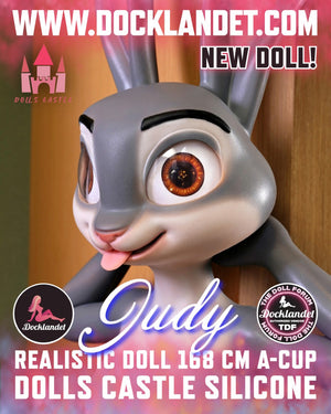 Judy the Rabbit Sexdocka (Dolls Castle 168cm A-Kupa Silikon)