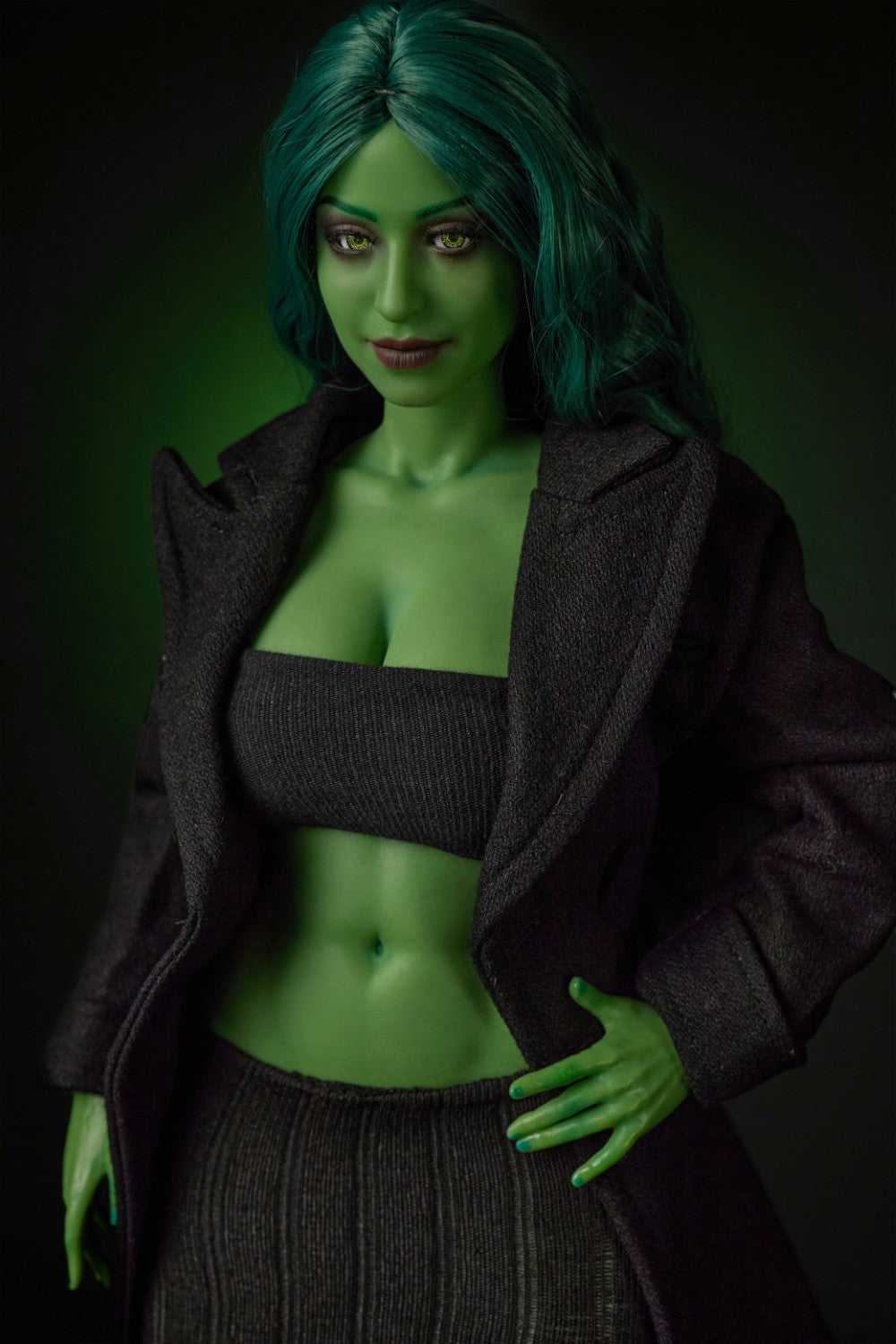 She Hulk Sexdocka (Climax Doll Mini 70cm D-kupa Silikon)