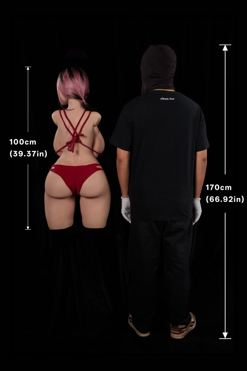 Torse de Rhéa poupée sexuelle (Climax Doll ULW 100 cm K-cup Silicone)