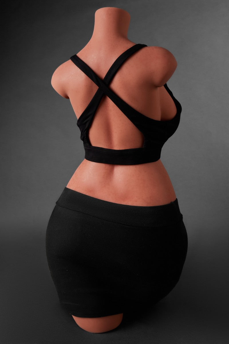 Torse courbé poupée sexuelle (Climax Doll ULW 100 cm E-tasse Silicone)