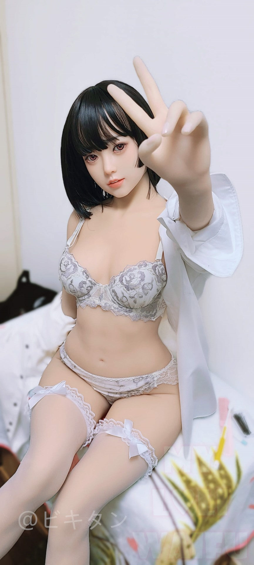 Mia poupée sexuelle (My Loli Waifu Bonnet B 148 cm #22 TPE+Silicone)