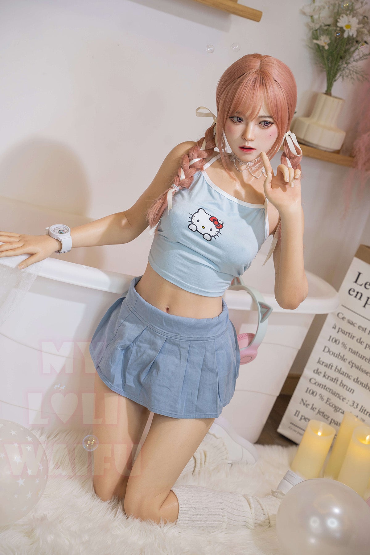 Mia poupée sexuelle (My Loli Waifu 148 cm B-tp # 22a Silicone)