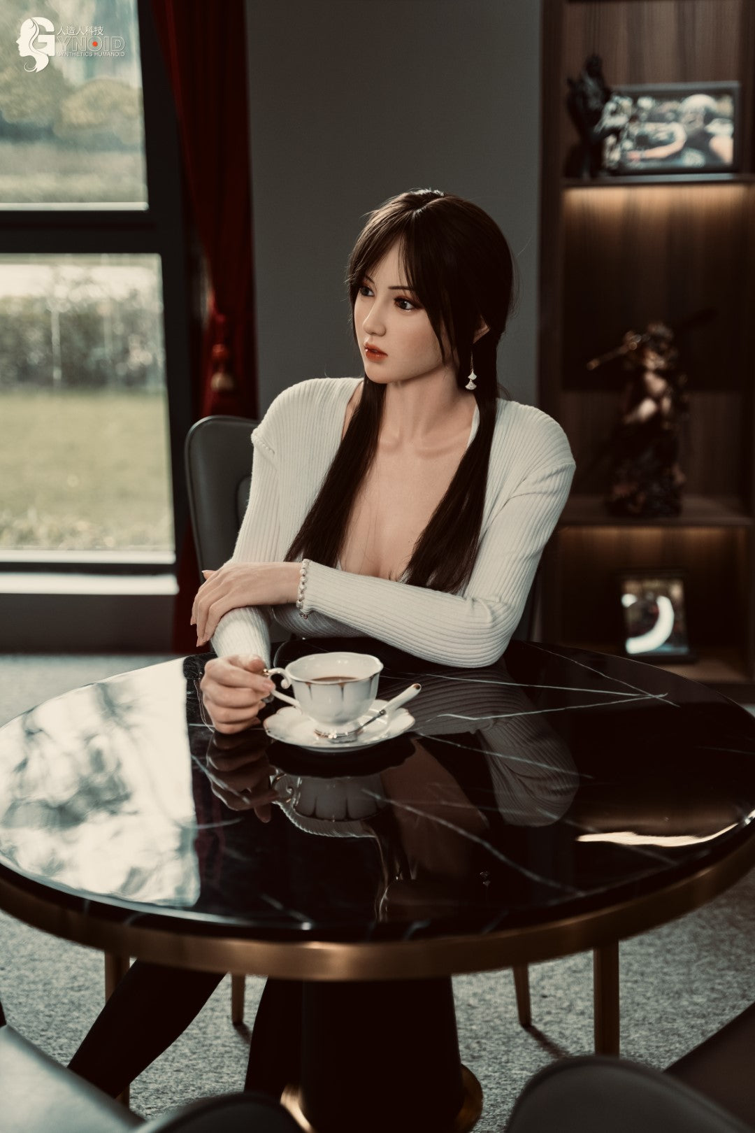 poupée sexuelle Leyla modèle 19R Deluxe (Gynoid Doll 168 cm F-Cup Silicone)