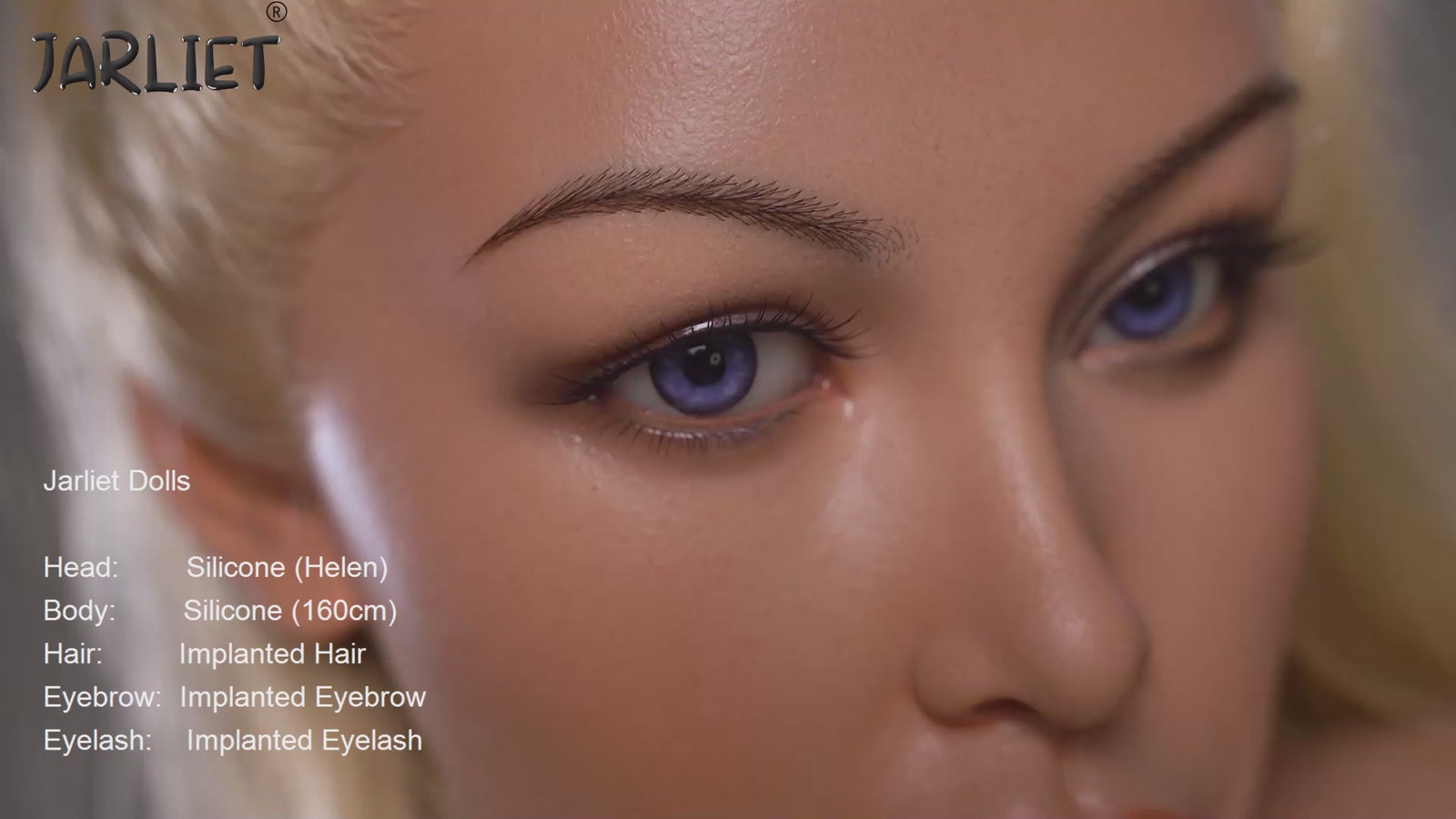 Hélène poupée sexuelle (Jarliet 160 cm C-Cup Silicone)