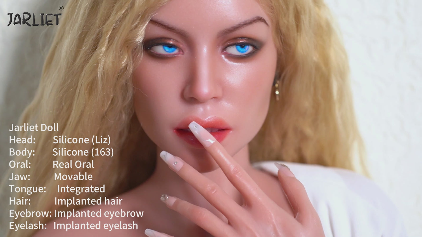 Lisa 1 poupée sexuelle (Jarliet 163 cm (coupe D en silicone)