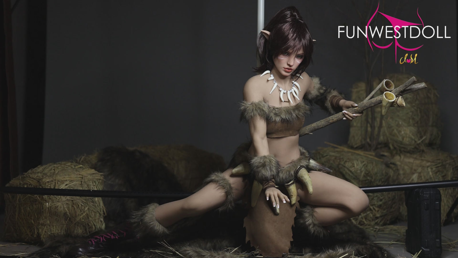 Kylie poupée sexuelle (FunWest Doll 159 cm (bonnet A #040 TPE)