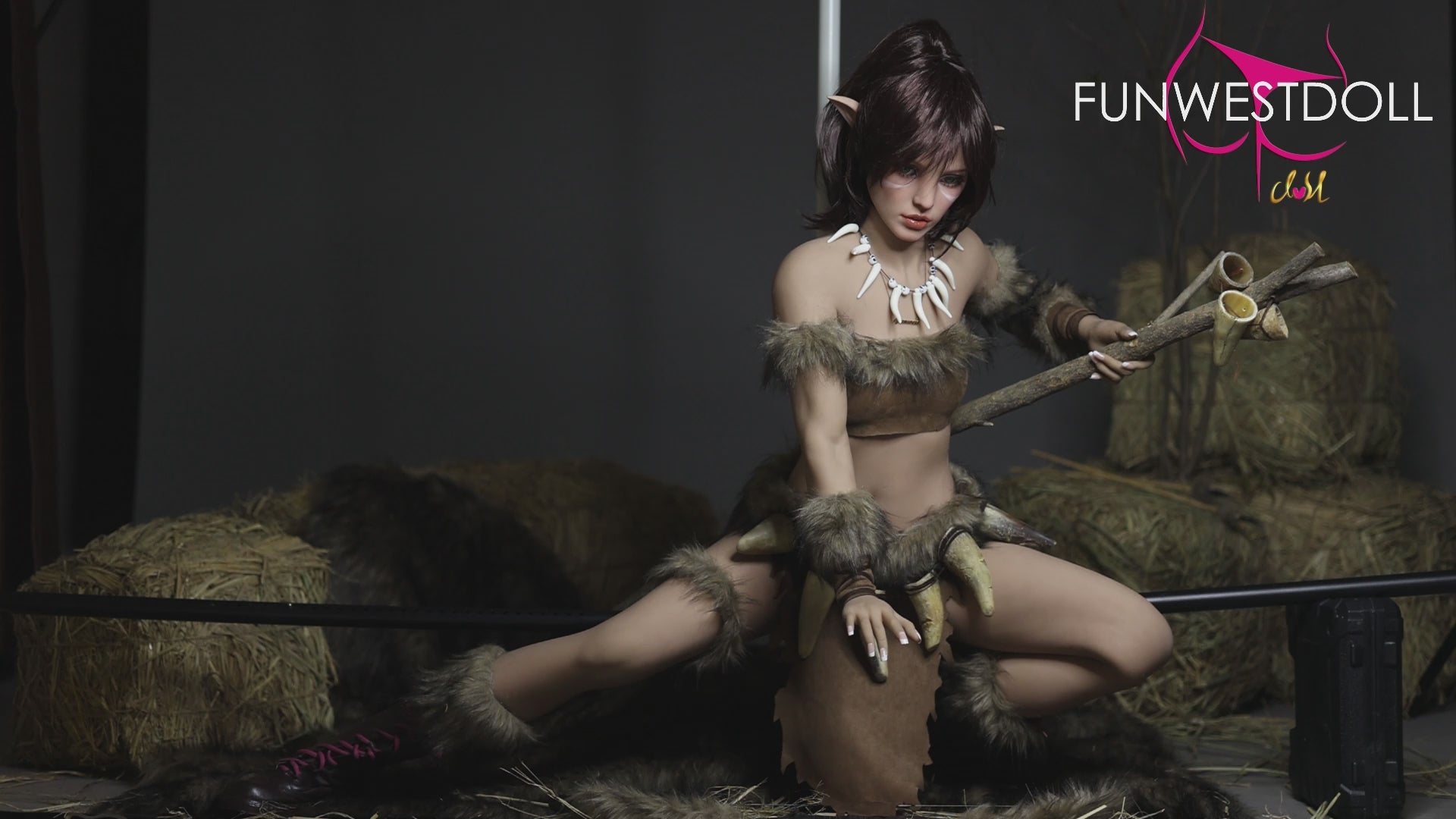 Kylie poupée sexuelle (FunWest Doll 159cm A-Cup # 040 TPE)