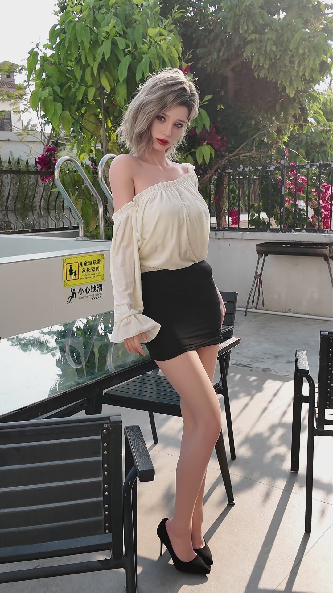 Sofia poupée sexuelle (TOP CYDOLL 168 cm bonnet F TPE+Silicone)