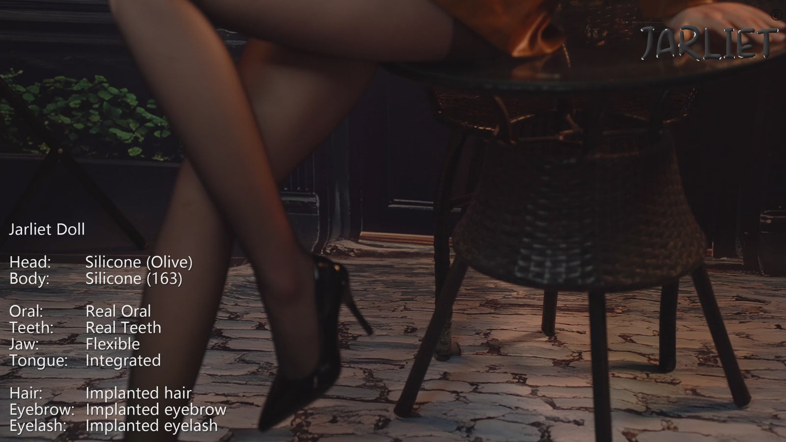 Olivier poupée sexuelle (Jarliet 163 cm (coupe D en silicone)