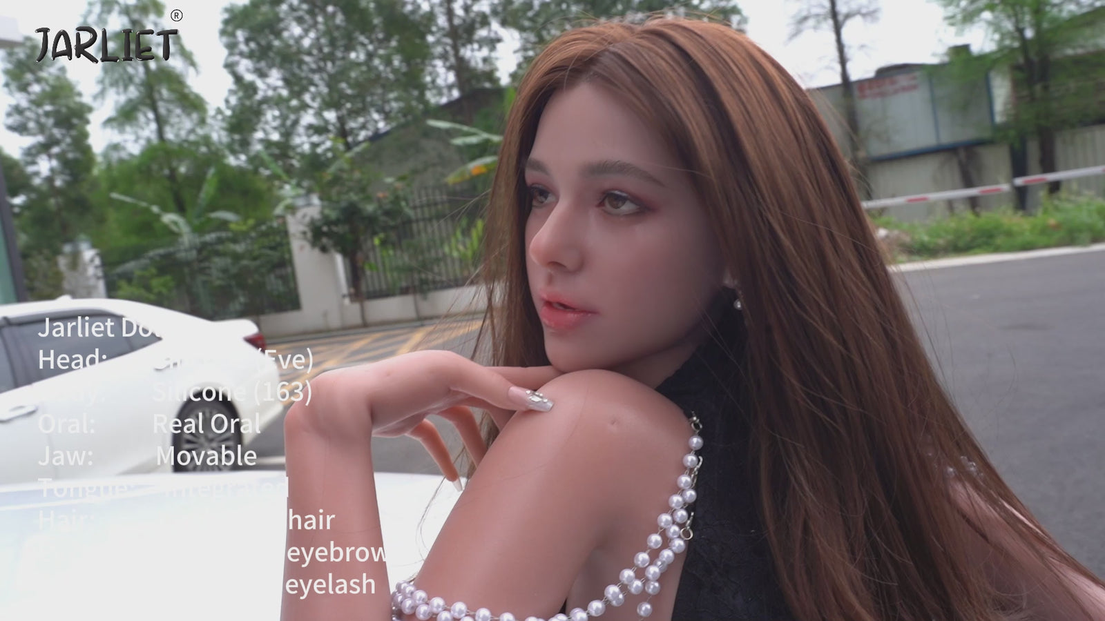 Veille poupée sexuelle (Jarliet 163 cm (coupe D en silicone)