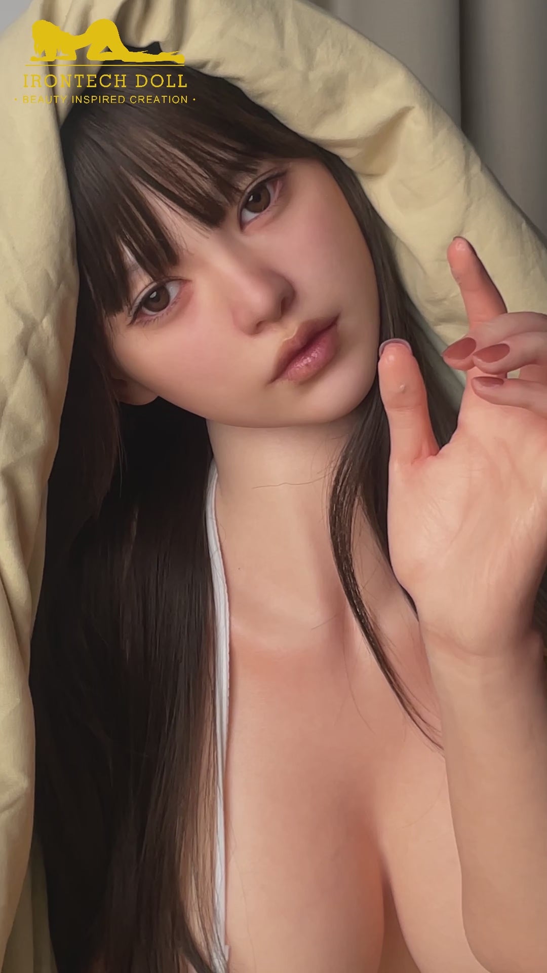 Eileen poupée sexuelle (Irontech Doll 158cm F-Kupa S40 Silicone)