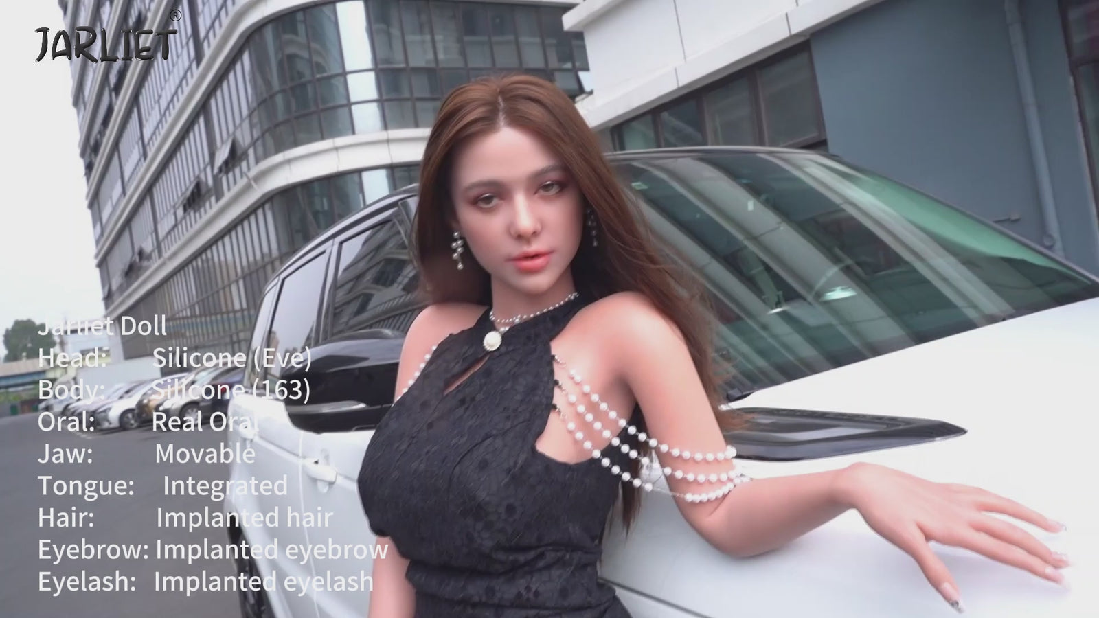 Veille poupée sexuelle (Jarliet 163 cm (coupe D en silicone)
