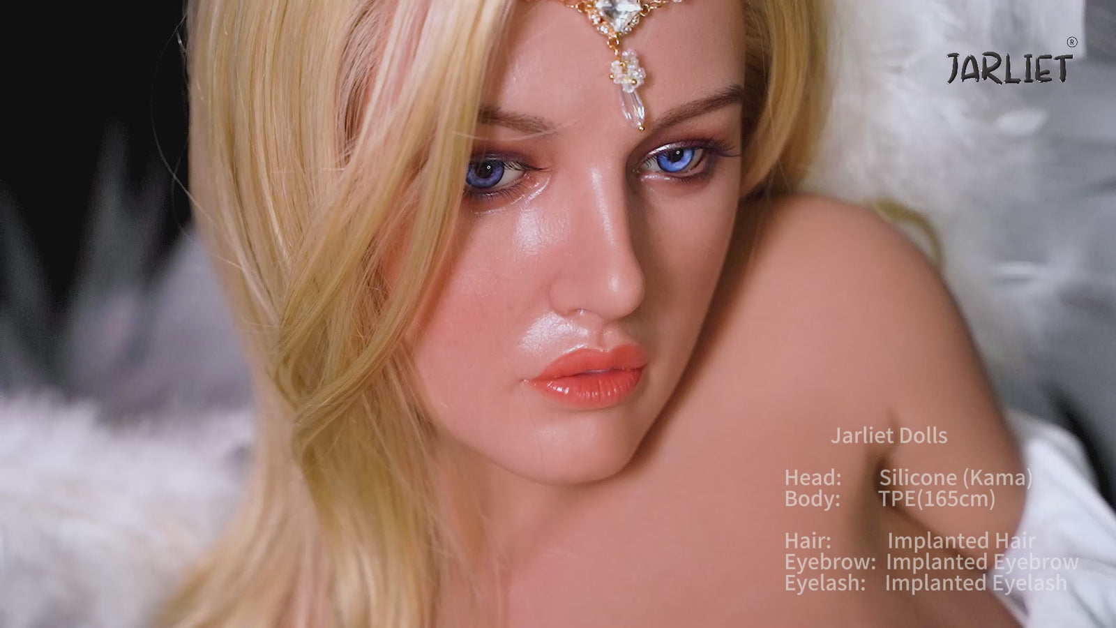 Kama poupée sexuelle (Jarliet Bonnet C 165 cm TPE+Silicone)