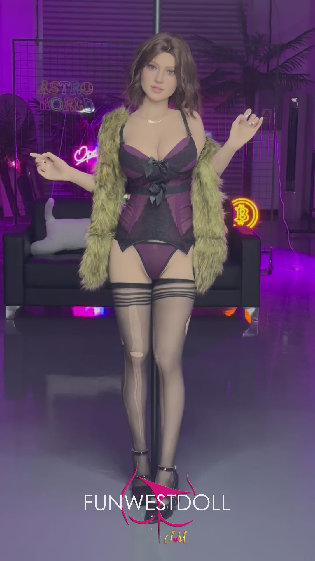 Rose poupée sexuelle (FunWest Doll 162 cm (Coupe F #043 S-TPE) EXPRESS