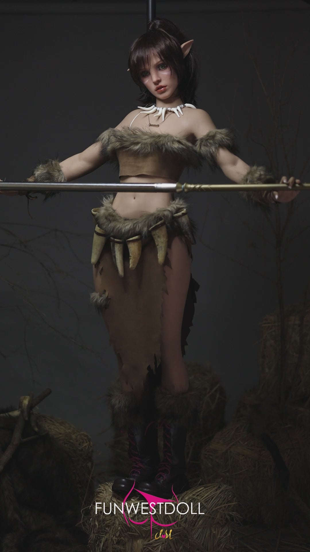 Kylie poupée sexuelle (FunWest Doll 159 cm (bonnet A #040 TPE)