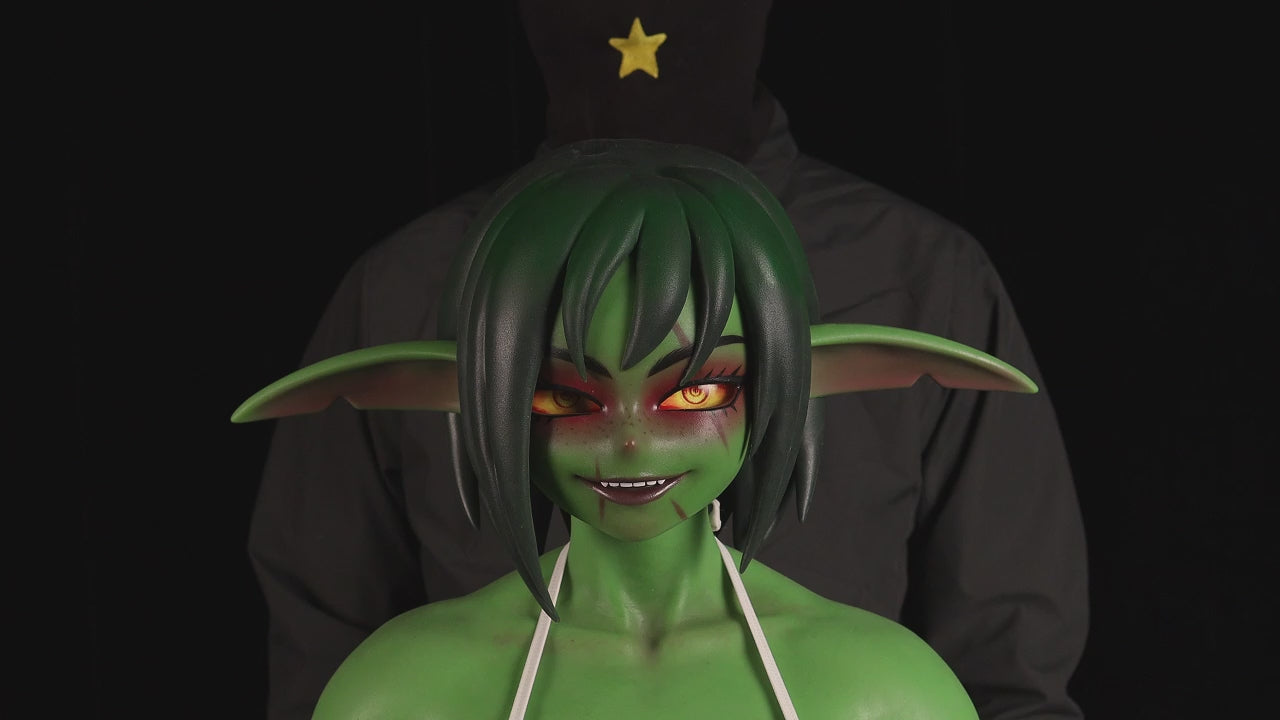 Barza Orc poupée sexuelle (Climax Doll Bonnet J Ultra 120cm Silicone)