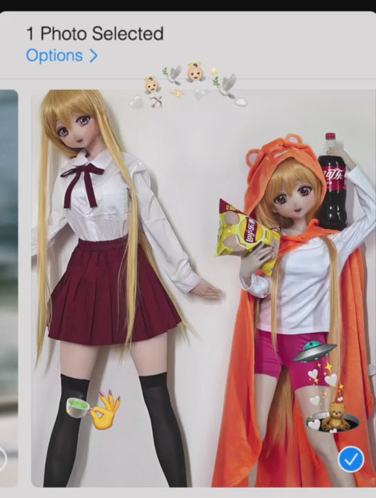 Doma Umaru poupée sexuelle (Elsa Babe 148cm RAD012 Silicone)