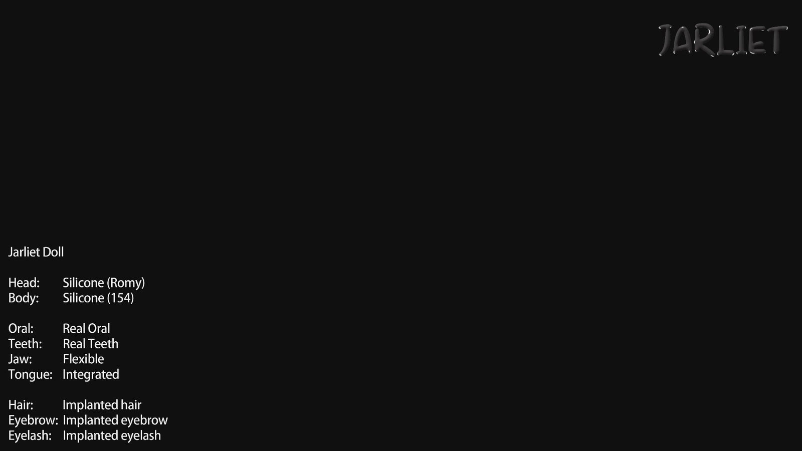 Romy poupée sexuelle (Jarliet 154 cm (C-Cup Silicone)