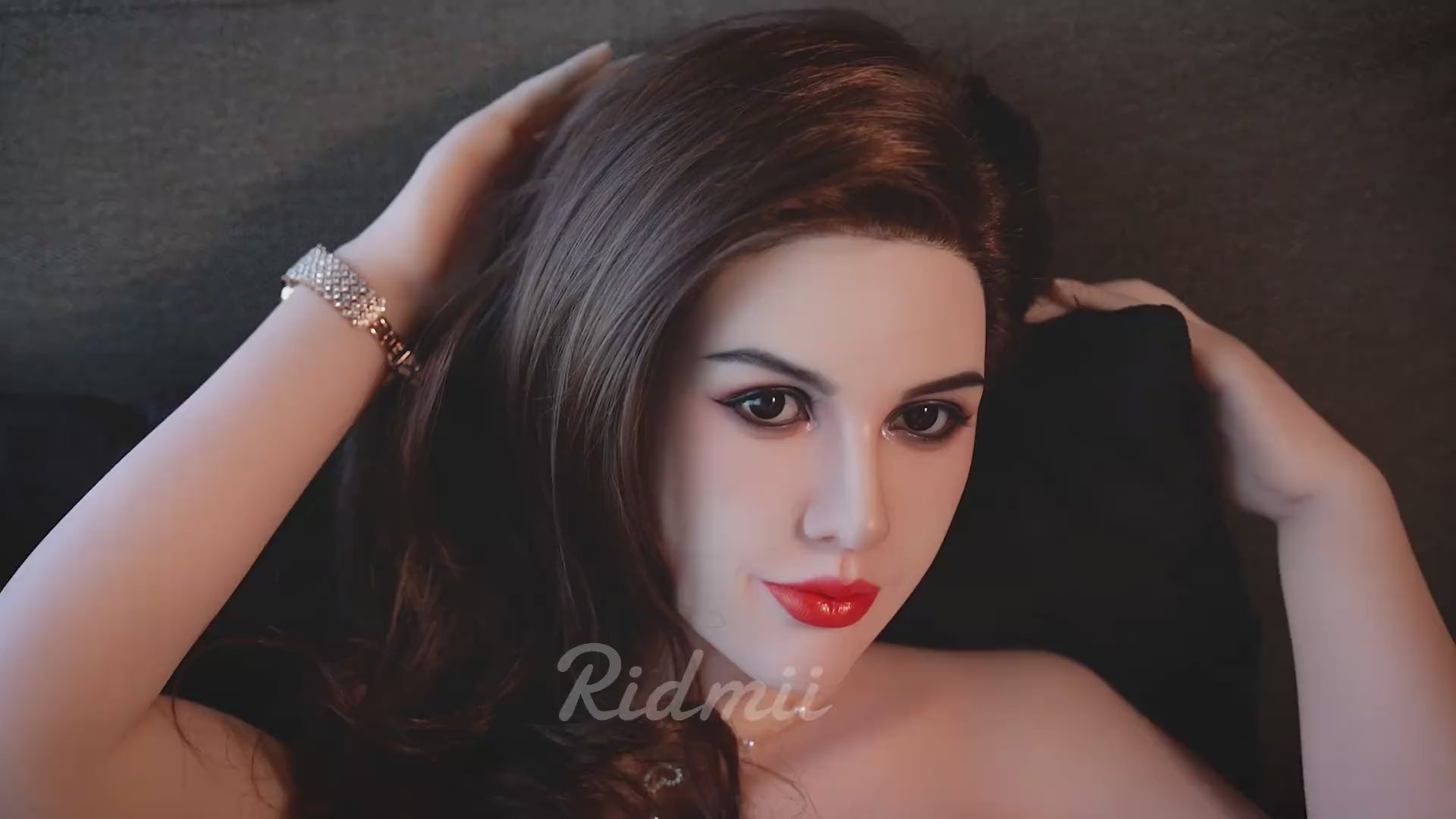 Samia poupée sexuelle (Ridmii Doll 170cm F-Kupa TPE + Silicone)