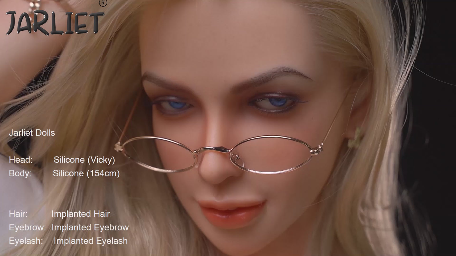 Vicky poupée sexuelle (Jarliet 154 cm (C-Cup Silicone)