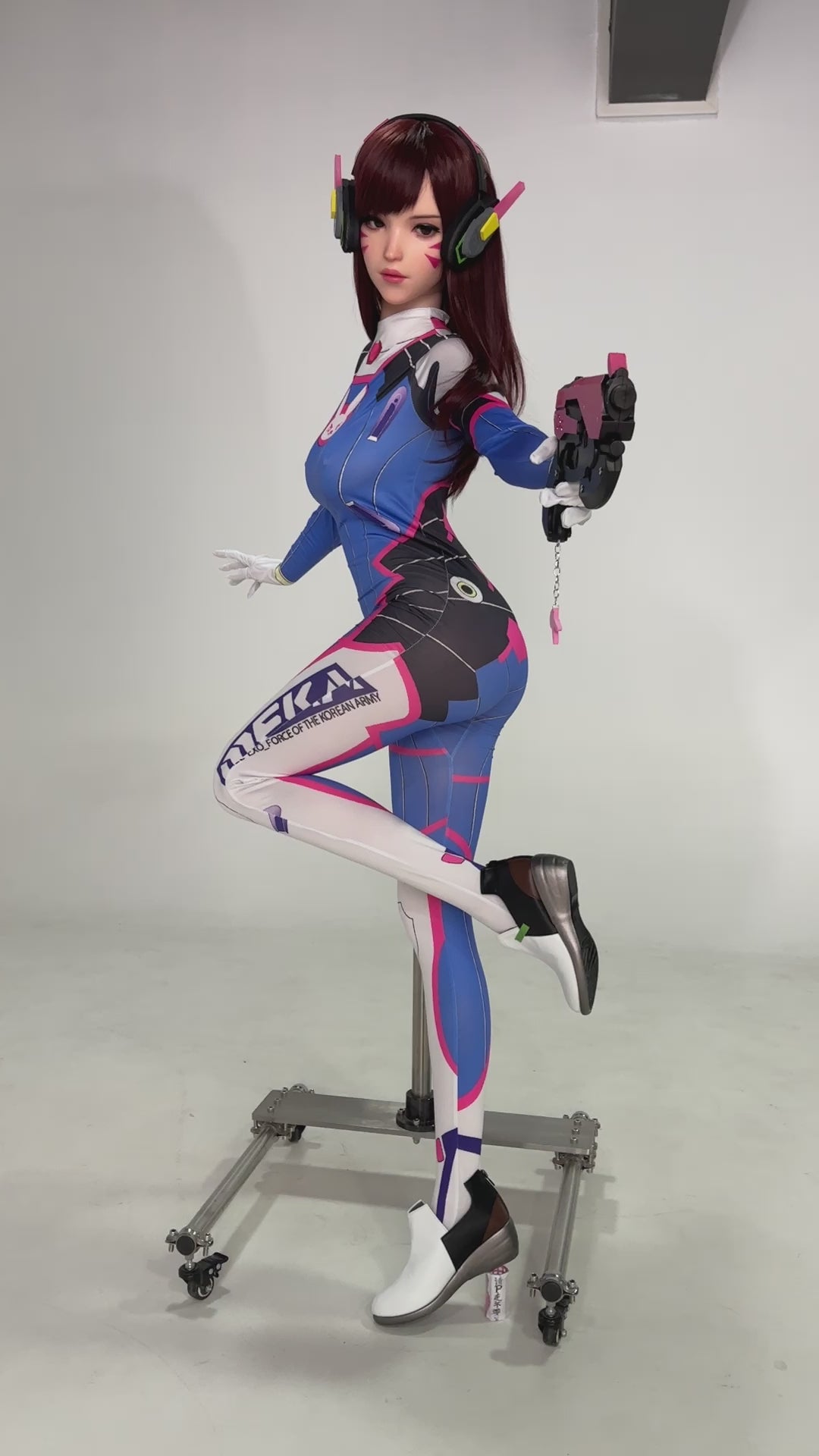 Chanson de D.Va Hana poupée sexuelle (Game Lady 167cm Bonnet D No.23 Silicone)