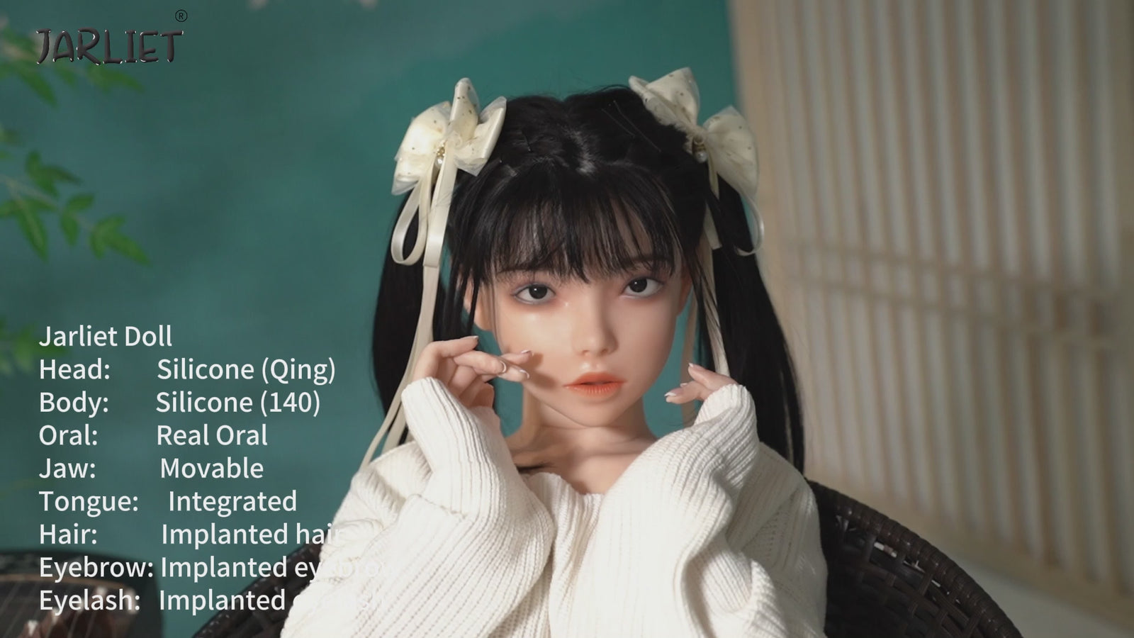 Qing poupée sexuelle (Jarliet 140 cm C-Cup Silicone)