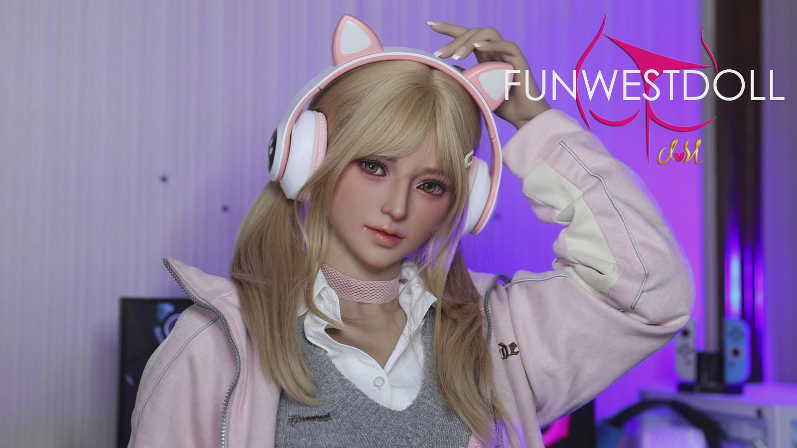 Alice poupée sexuelle (FunWest Doll 159cm Bonnet A #038 TPE)