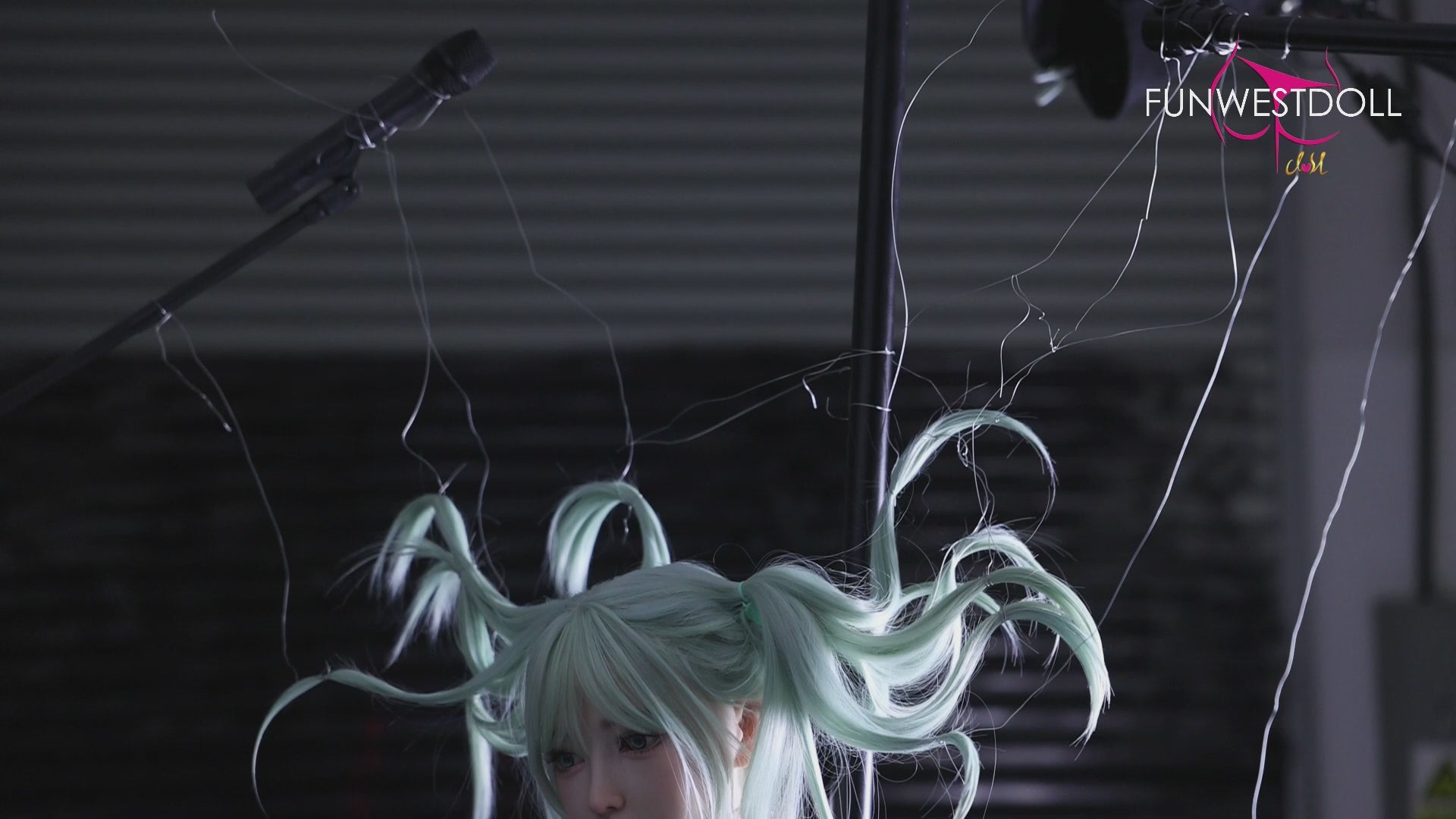 Hatsune Miko poupée sexuelle (FunWest Doll 159cm A-Cup # 041S Silicone)