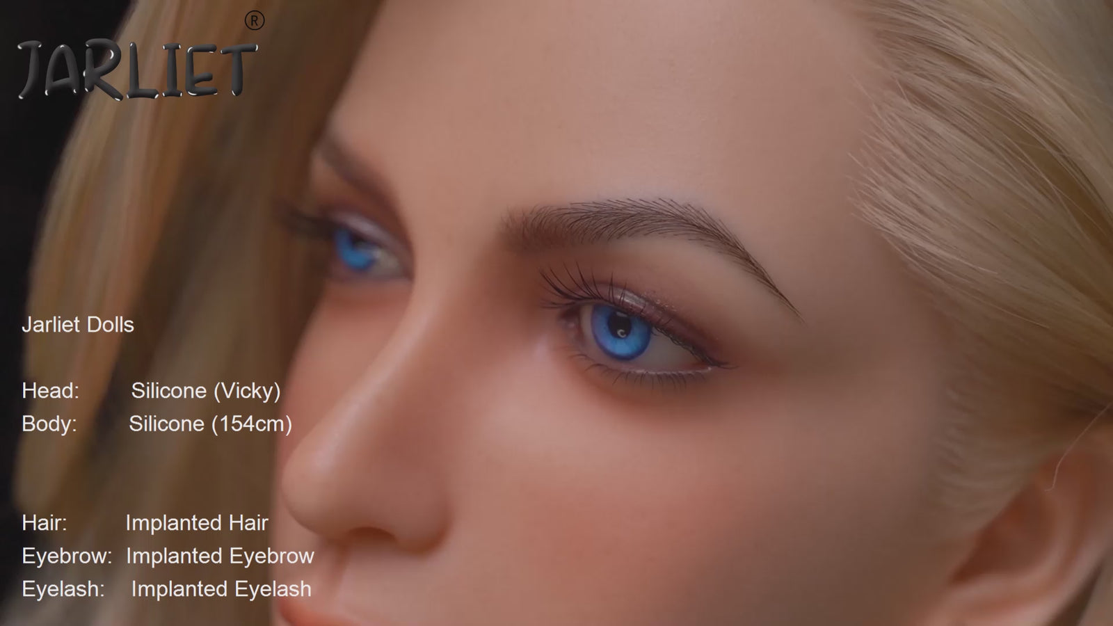 Vicky poupée sexuelle (Jarliet 154 cm (C-Cup Silicone)