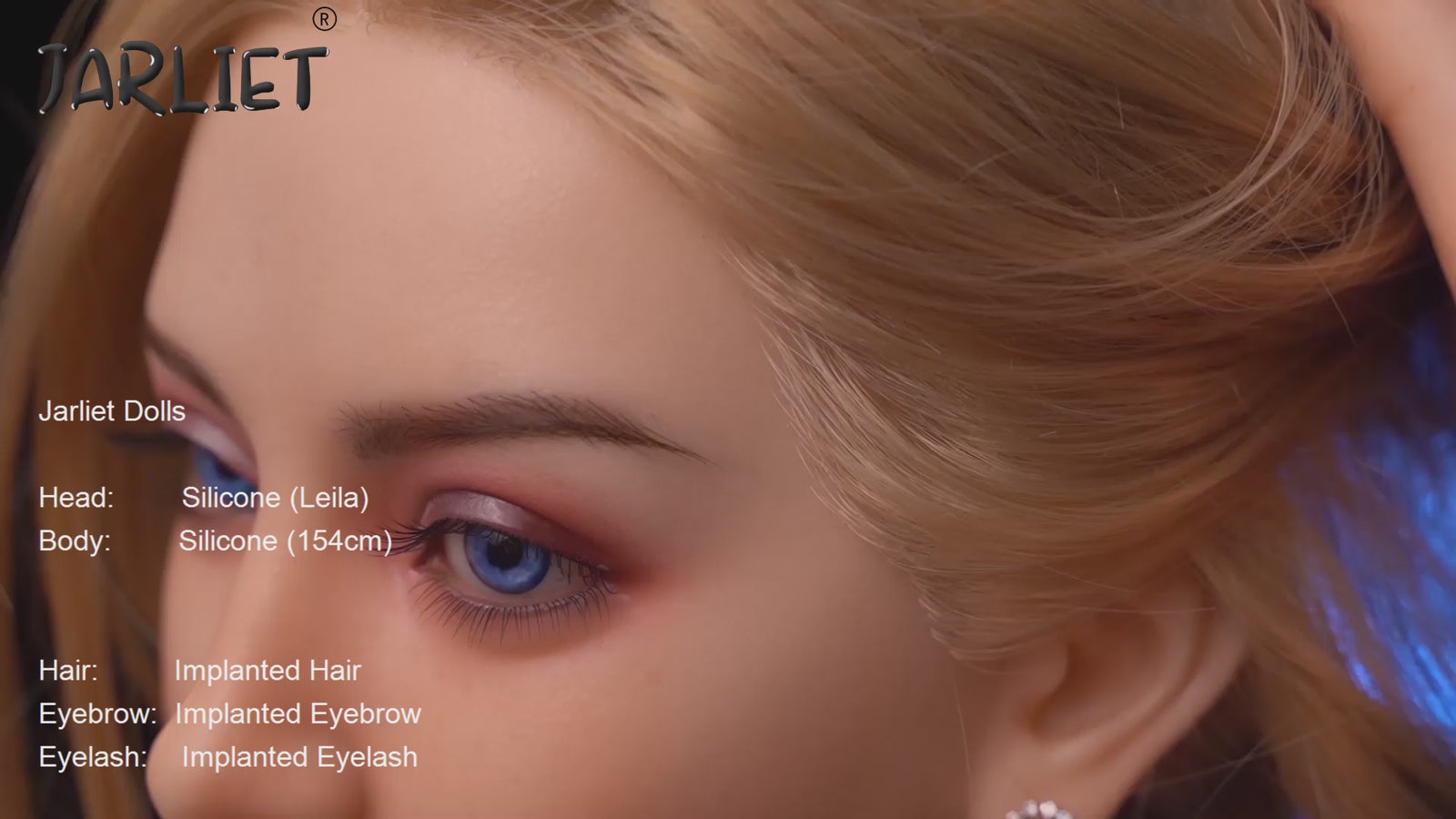 Leïla poupée sexuelle (Jarliet 154 cm (C-Cup Silicone)